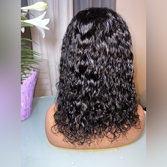 Brand New 14 inch- Deep Wave Lace Front Wig - Picture 3 of 5